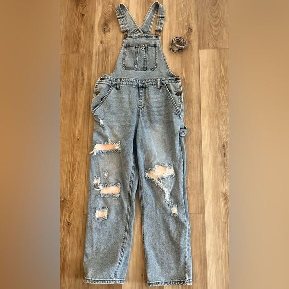 wild fable Denim - Wild Fable Overalls S (Upcycled)